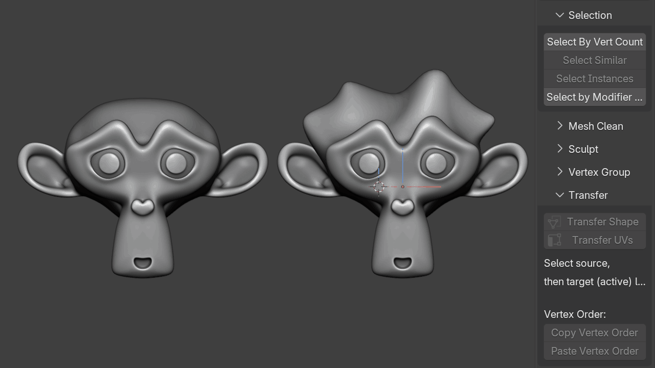 Transfer Shape